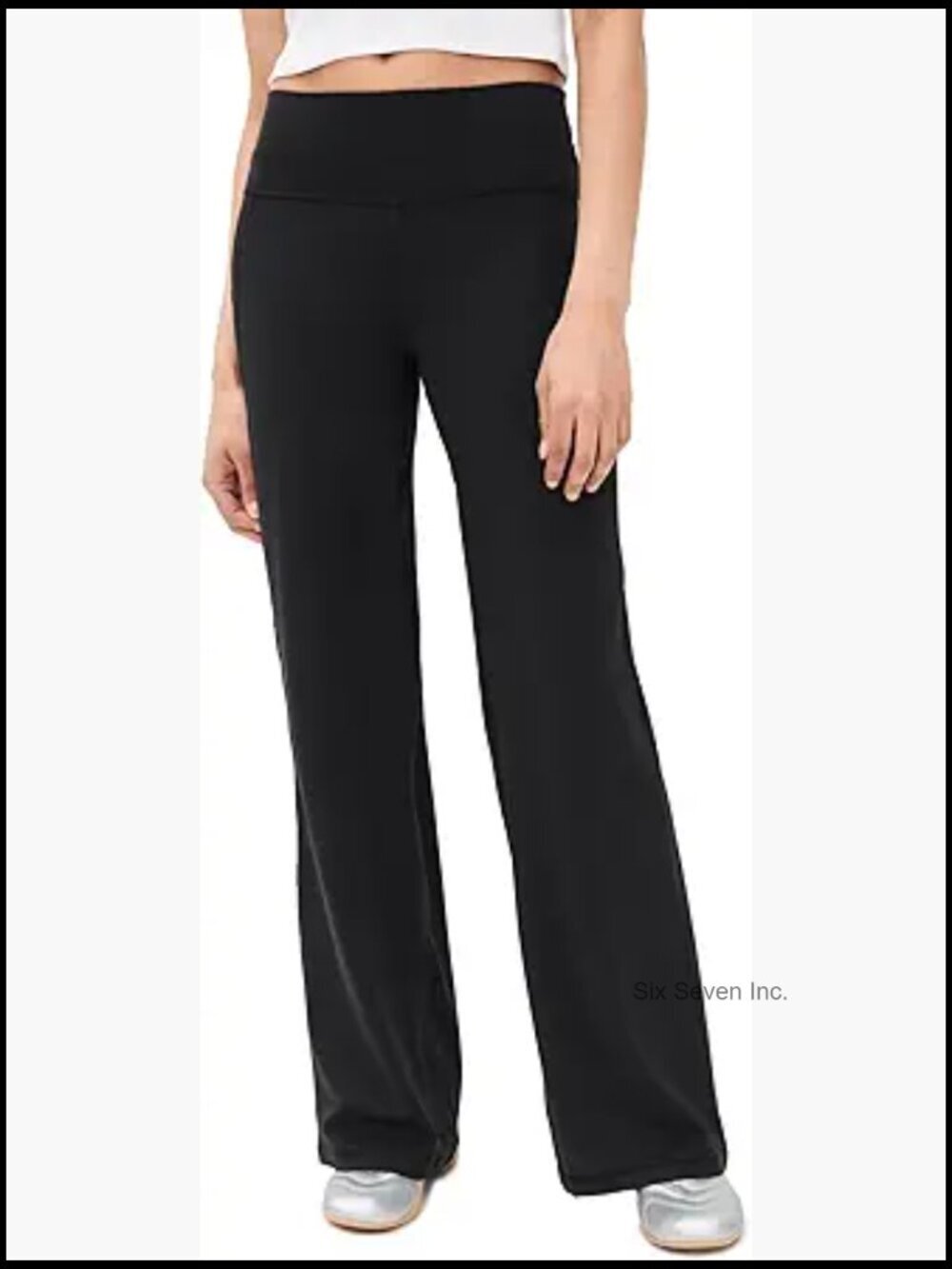 Lightweight Super-Stretch Activewear Wide Leg Trousers 32"